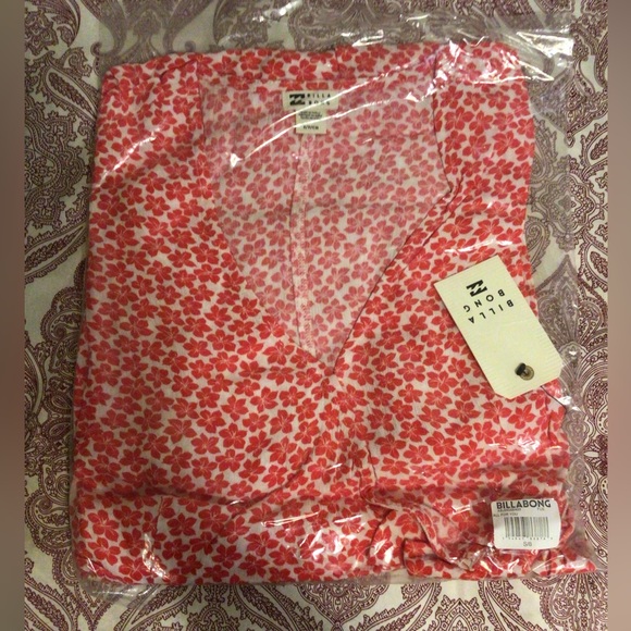 NWT Billabong All For You Mini Wrap Dress - Picture 5 of 8